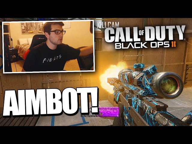 TRICKSHOTTER EXPOSED FOR AIMBOT IN MY GAME! (BO2 Trickshotting)