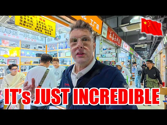 The BIGGEST Electronics Market in the World | Huaqiangbei Shenzhen, China