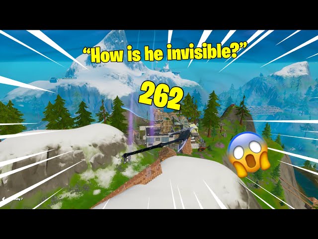 I became INVISIBLE in Fortnite (New Glitch)