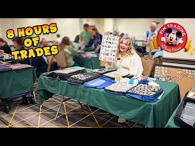 FULL DAY of Disney Pin Trading at a Convention | Check Out What We Got!