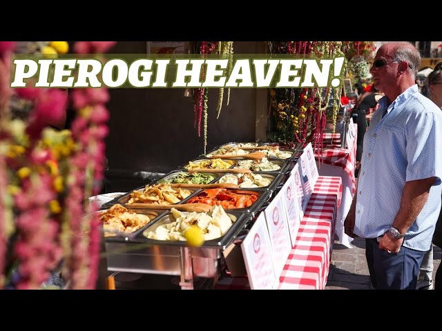 Polish Pierogi - we try unusual flavors at Krakow PIEROGI FESTIVAL | Festiwal Pierogów Kraków 2023