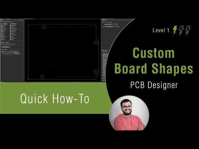 How to Create and Import Custom Board Shapes and Cutouts