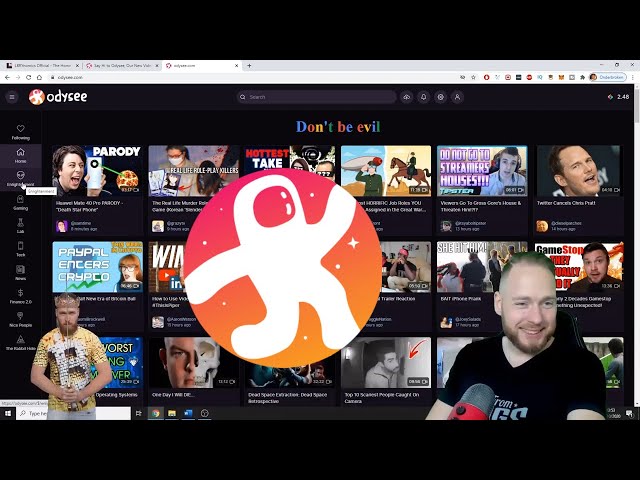 Odysee: The New and Improved LBRY TV Video Sharing Platform 🤩🥳