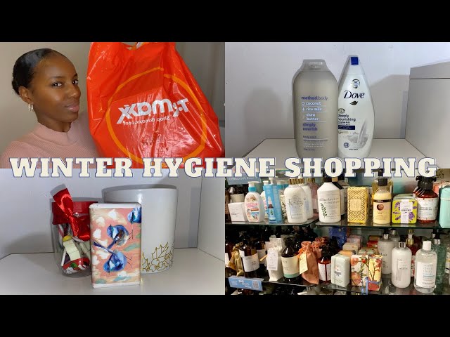 HYGIENE SHOPPING VLOG + HAUL | WINTER BODY CARE PRODUCTS | CHIRSTMAS | TKMAXX, BOOTS, SUPERDRUG