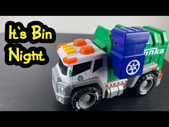 Tonka Crank & Haul Recycling Truck jammed up unboxing