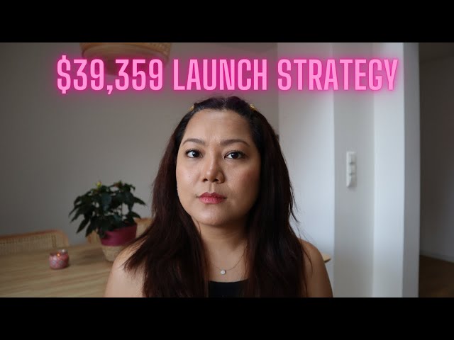 Digital Product Launch Strategy ($39,359 in a week)