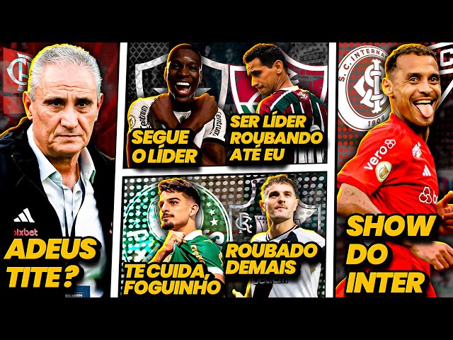 Tite DEMITIDO do Flamengo | Flu ROUBADO contra o Botafogo | Vasco ROUBADO x Palmeiras? E MAIS