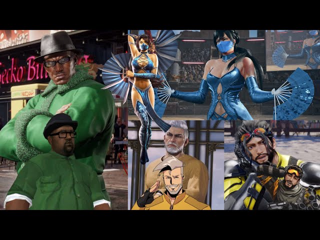 My Tekken 8 Customizations part 39 (  big smoke , Rick flag , geese howard and more )