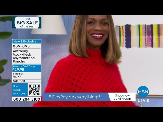 HSN | Antthony Design Original Fashions - All On Sale 01.16.2025 - 05 PM