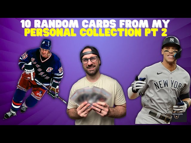 PC Review 10 Cards From My Personal Collection (Aaron Judge & Wayne Gretzky Monsters!) + Retail Rips