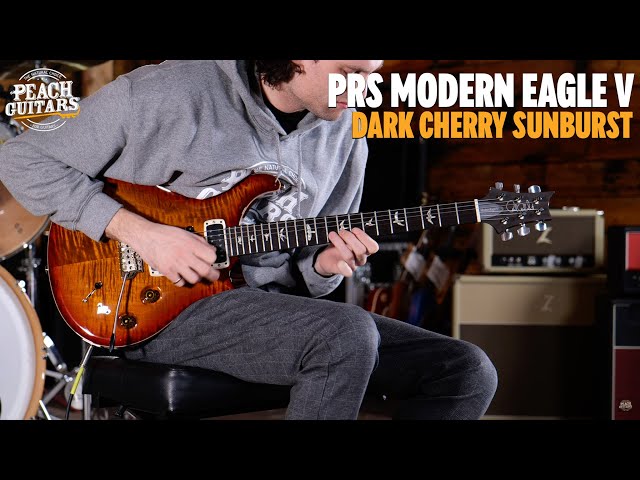 No Talking...Just Tones | PRS Modern Eagle V - Dark Cherry Sunburst