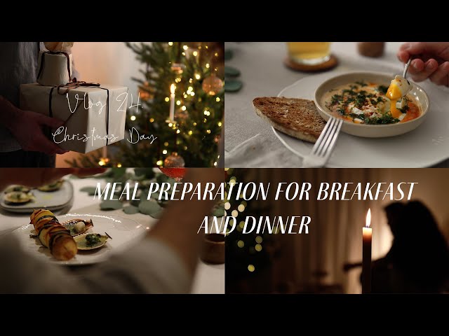 Christmas Day Slow Living | Minimalist Breakfast & Dinner | Aesthetic Silent Vlog