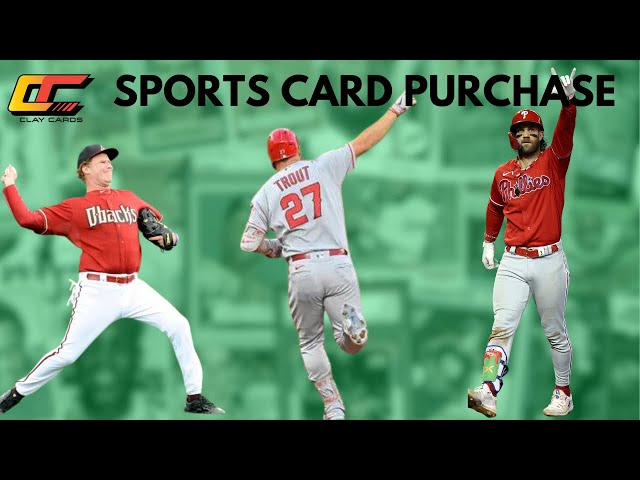 HUGE $$$ Sports Card Collection Purchase! Trout, Harper, Rare Dynasty Cards!