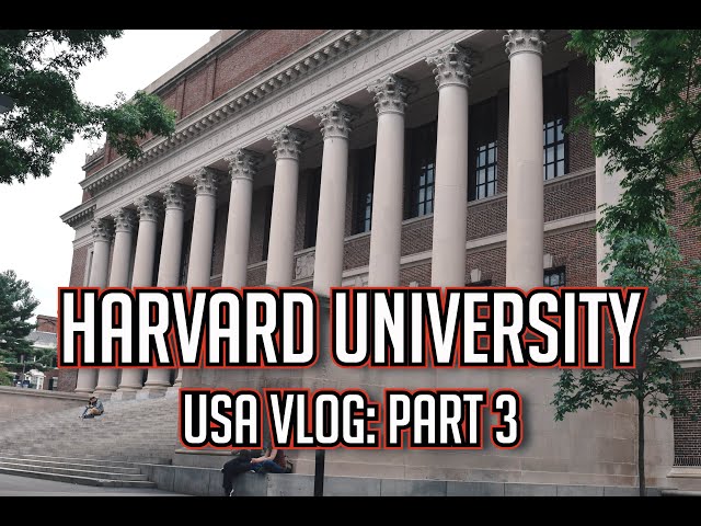 USA Vlog : Harvard University | Donvago Vlogs