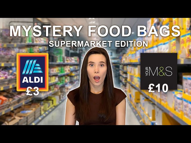 WE Tried Supermarket SURPRISE BAGS 🛒 Too Good To Go