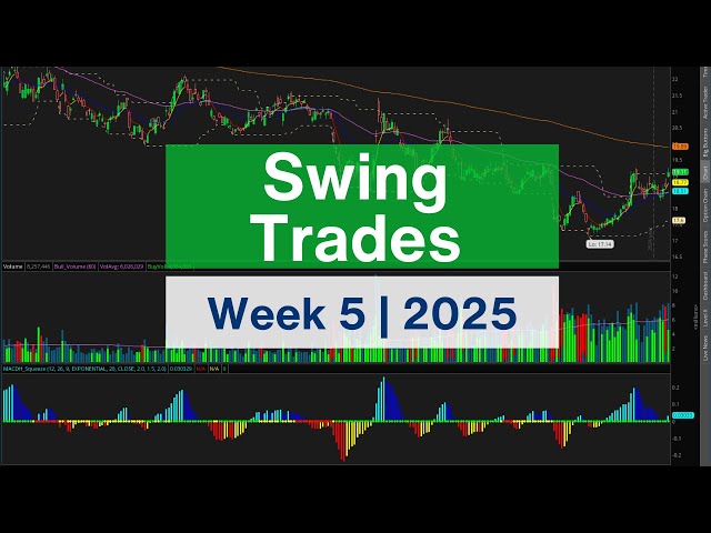 Swing Trading Ideas | January 2025 | Part-Time Swing Trading | Technical Analysis | Market Recap