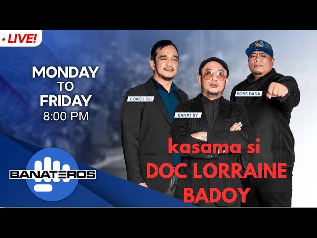 BANATEROS SA SMNI KASAMA SI DOC LORRAINE BADOY | NOVEMBER 4, 2024