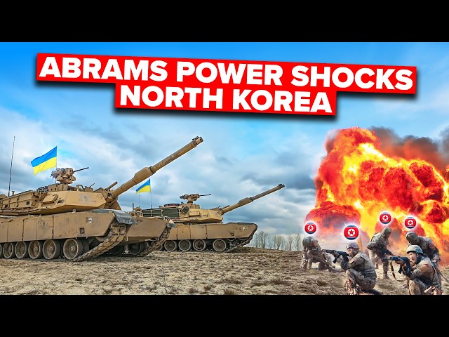 Abrams M1 Tank SMOKES North Korean Forces