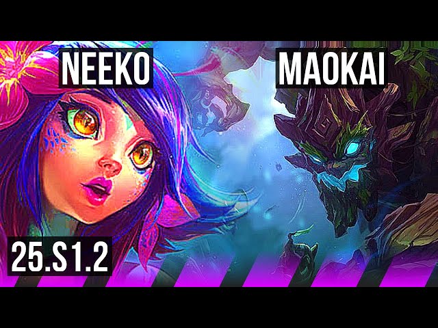 NEEKO & Kalista vs MAOKAI & Jinx (SUP) | KR Grandmaster | 25.S1.2