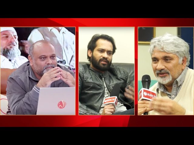 Younus AlGohar With Waqar Zaka & Tahir Aslam Gora