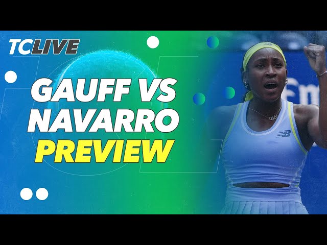 Coco Gauff and Emma Navarro Set for Fourth Round Battle | TC Live