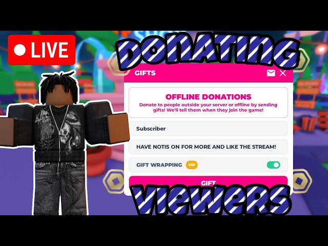 🔴PLS DONATE LIVE | GIVING ROBUX TO VIEWERS! (Roblox Giveaway) TTS DONATIONS