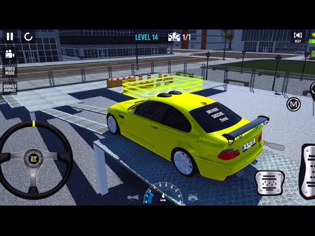 Yellow Car Is Ready For Parking, 3D car parking game #game #cargame