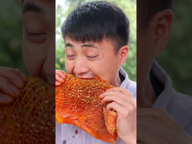 mukbang | Tripe | money belly | eat spicy | chinese food | fatsongsong and thinermao | hiu 하이유