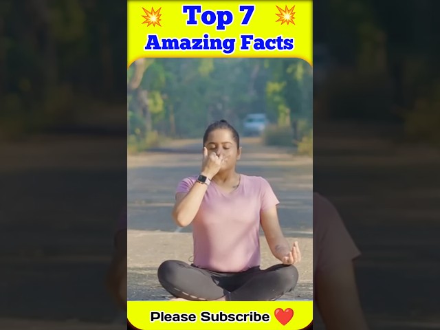 😲top 7 amazing facts intresting facts #facts #shorts #aifacts #vrfacts #ismartshivafacts #aifacts