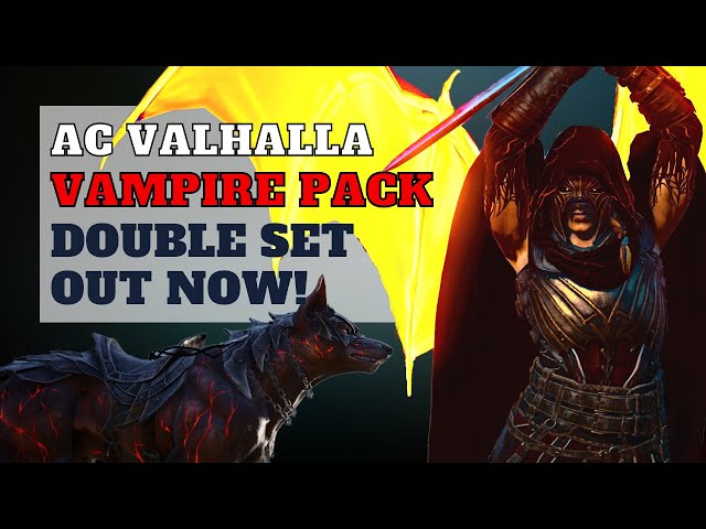 Vampire, Night Rogue pack is out now in Assassins Creed Valhalla