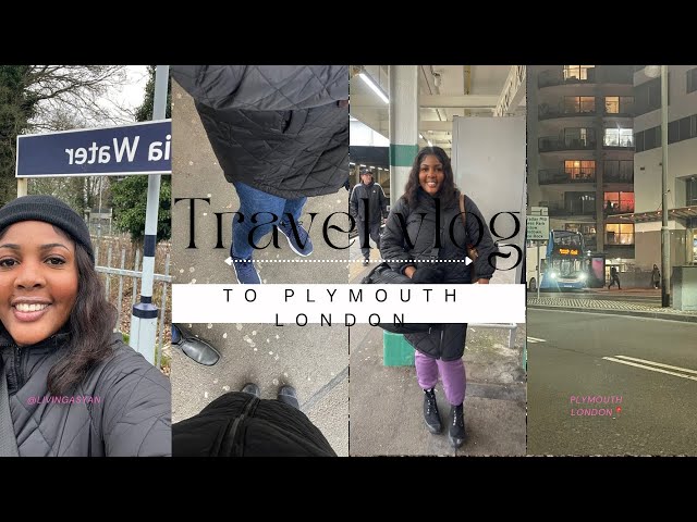 Travel Vlog II Road Trip II Sutton Point to Plymouth London 🇬🇧 📍Il First time on a Train 🚂