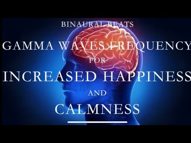 60 minute : Gamma Waves | Increased Happiness and Calmness | Binaural Beats : Mindful Meditation