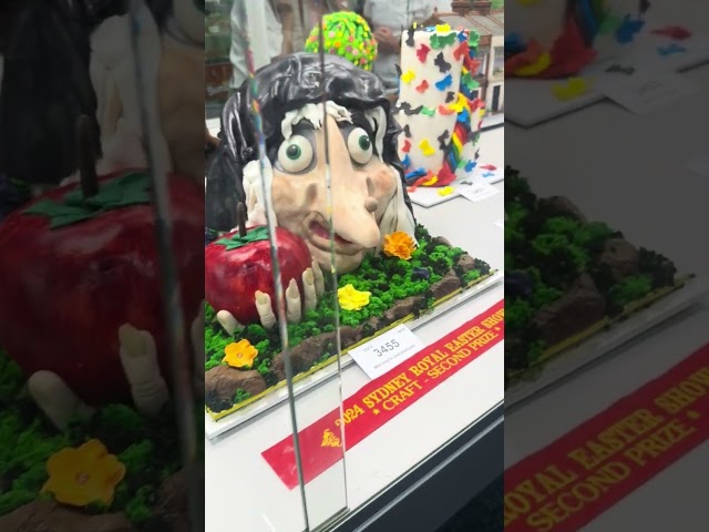 Sydney Royal Easter Show 2024: Arts Night Preview Amazing Cake Art #shorts #sydney #eastershow #arts