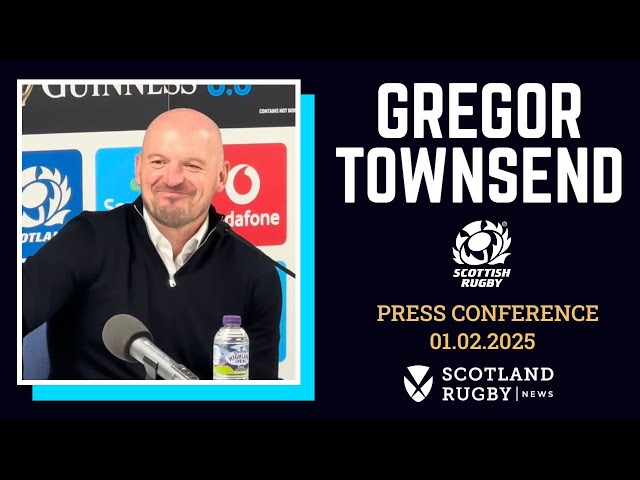 Gregor Townsend's funny five-word quip on how Scotland beat Ireland