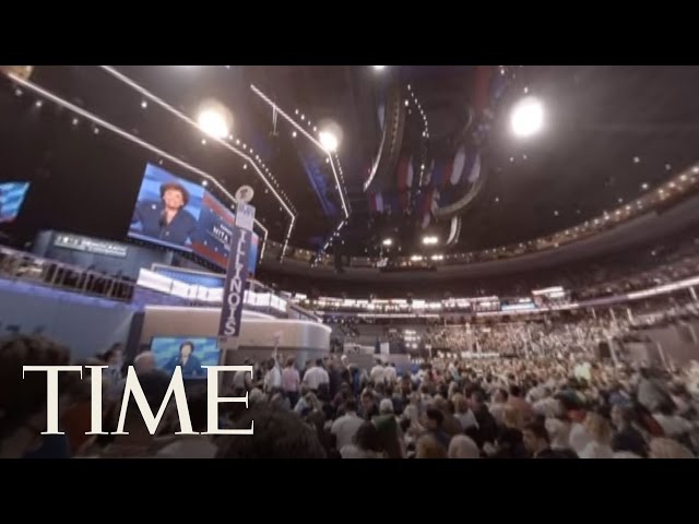 Stand On The Democratic Convention Floor With This 3D 360-Degree Video | 360 Video |  Time | TIME