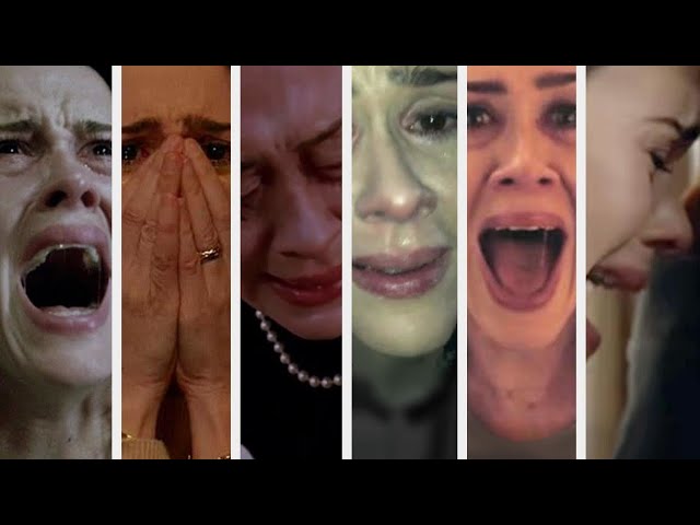 Sarah Paulson screaming compilation