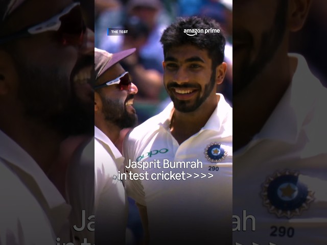 Bumrah's Charisma ✨ | The Test | #primevideoindia #cricket #shorts