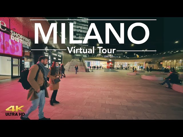 Walking in Milan CityLife Neighborhood | Store | Shops | Food Tour November 2021 (4K 25fps)