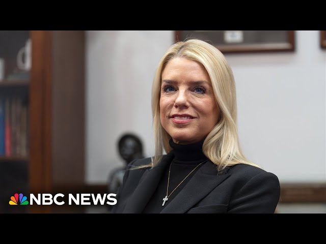 WATCH: Pam Bondi Senate confirmation hearing for attorney general | NBC News