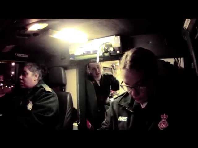 On a London Ambulance ride-out with Australian paramedic Simone