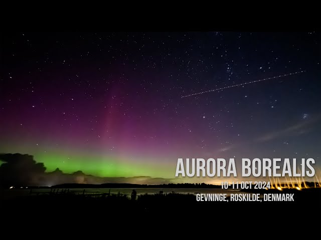 Aurora Borealis, Denmark 11 Oct 2024