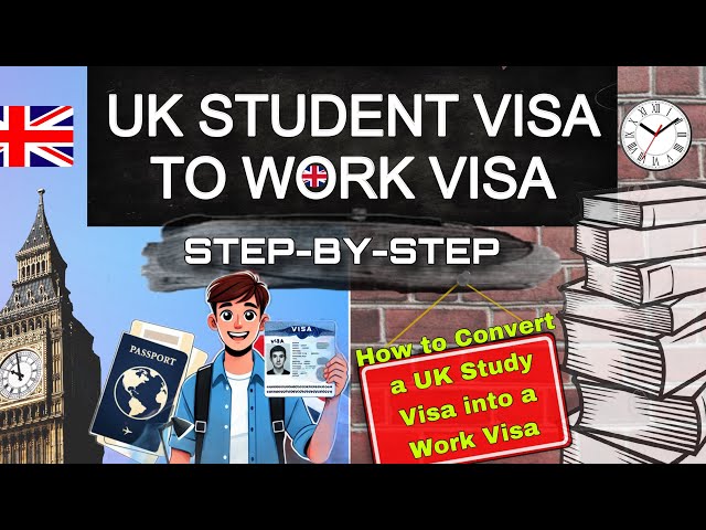 How to Convert a UK Study Visa into a Work Visa | uk study visa to work visa 2025 🇬🇧