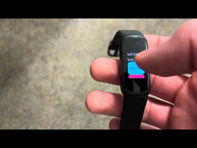 How to restart or reboot your Fitbit Inspire 3