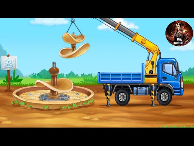 Dream car factory game - fountain construction video - android gameplay 2025