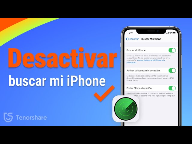 Cómo Desactivar Buscar mi iPhone sin contraseña | Eliminar la ID de Apple sin contraseña