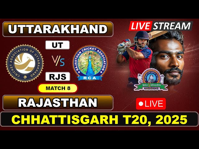 Rajasthan vs Uttarakhand Live Cricket Today