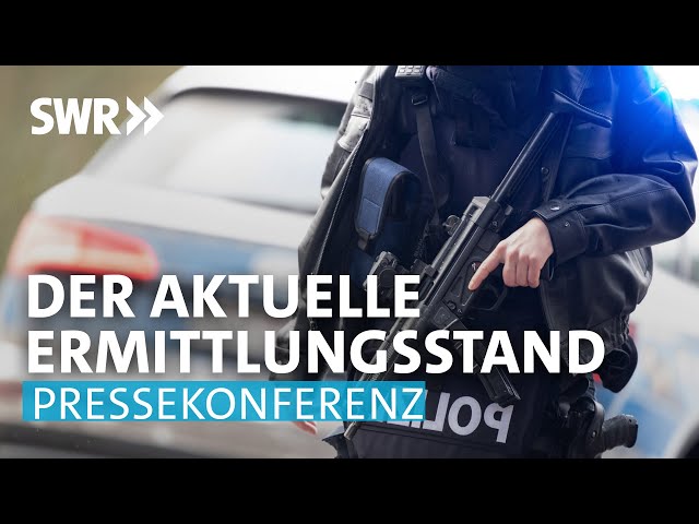 Pressekonferenz zum Polizistenmord | SWR Extra