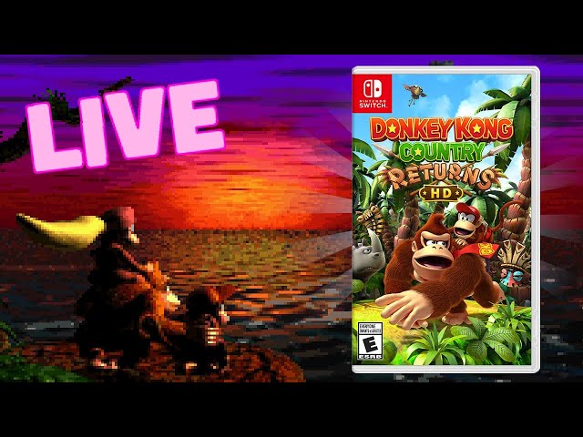 Donkey Kong Country Returns HD - Full Playthrough (Part 3b)