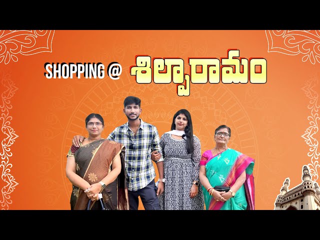 Experience the Magic of Shilparamam:  Telugu Shopping vlog