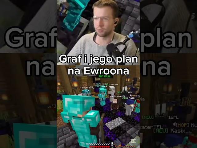 Graf i jego plan na Ewroona #minecraft #minecraftpl #yfl #yflsmp